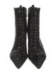 Alexandre Birman Leather Combat Boots