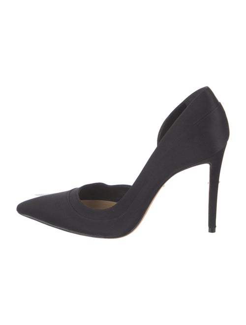 Alexandre Birman Satin D'Orsay Pumps