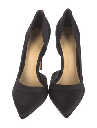 Alexandre Birman Satin D'Orsay Pumps