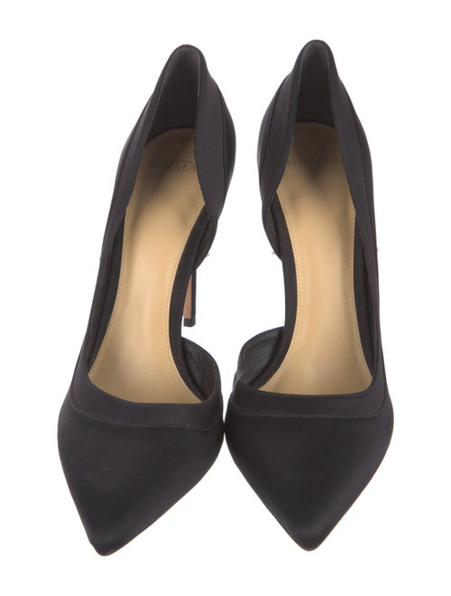 Alexandre Birman Satin D'Orsay Pumps