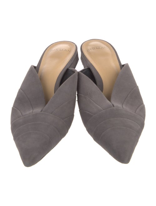 Alexandre Birman Suede Mules