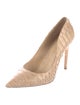 Alexandre Birman Snakeskin Animal Print Pumps