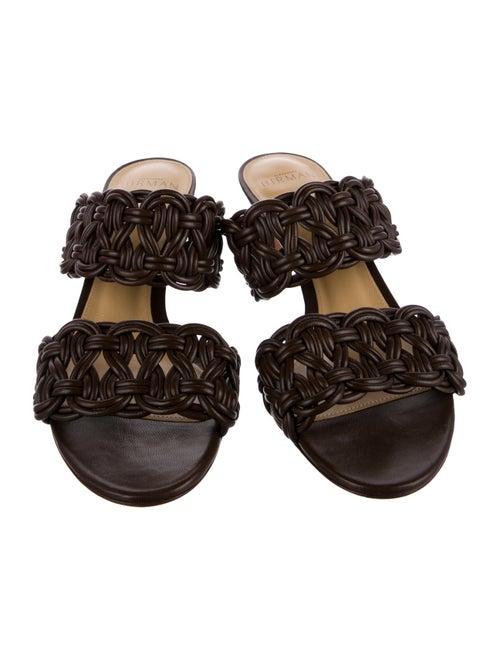 Alexandre Birman Leather Slides