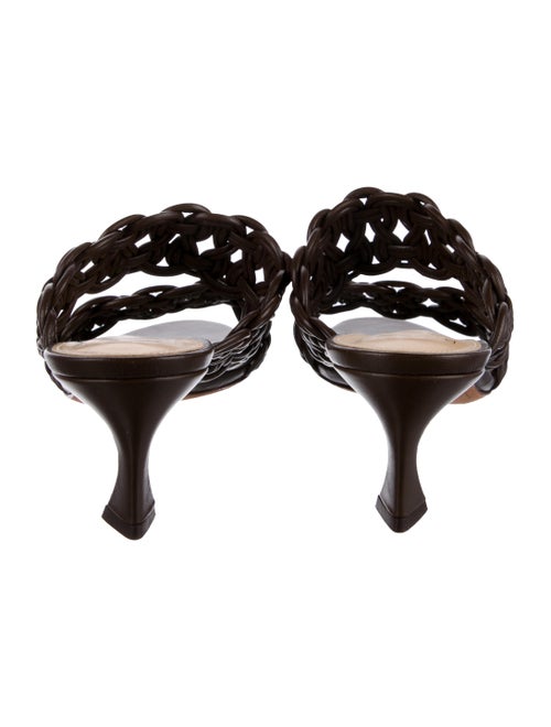 Alexandre Birman Leather Slides