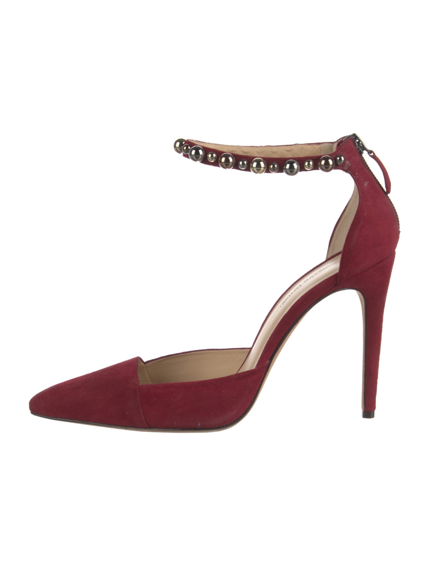 Alexandre Birman Suede D'Orsay Pumps