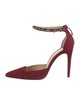 Alexandre Birman Suede D'Orsay Pumps