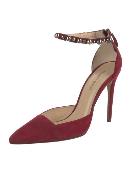 Alexandre Birman Suede D'Orsay Pumps