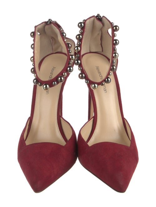 Alexandre Birman Suede D'Orsay Pumps
