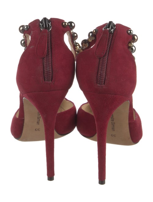 Alexandre Birman Suede D'Orsay Pumps