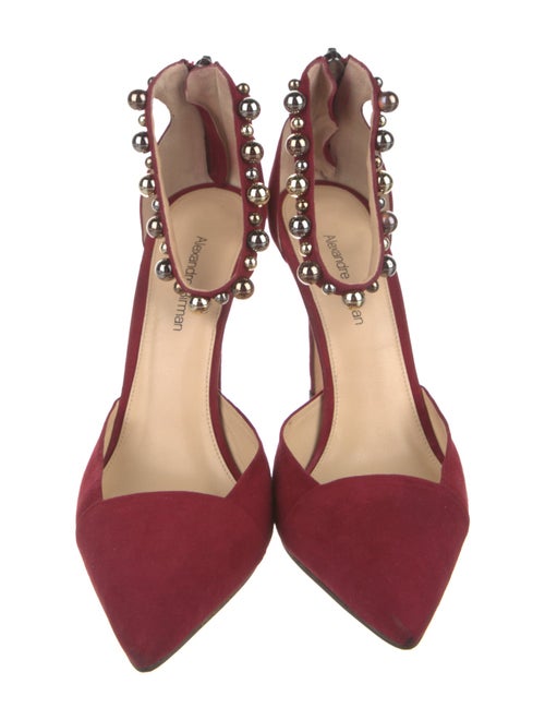 Alexandre Birman Suede D'Orsay Pumps