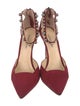 Alexandre Birman Suede D'Orsay Pumps