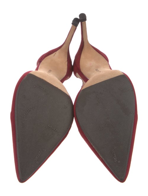 Alexandre Birman Suede D'Orsay Pumps