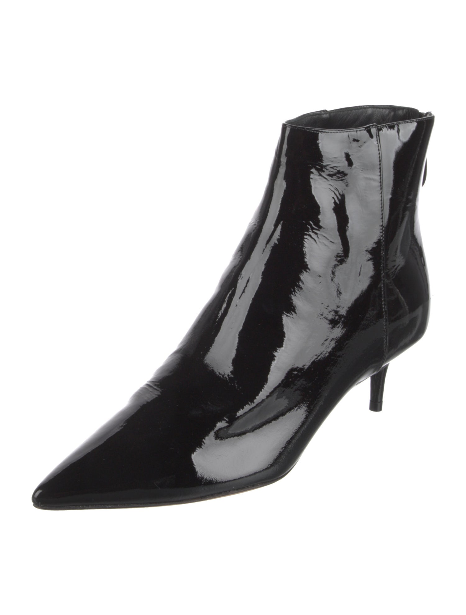 Alexandre Birman Patent Leather Boots