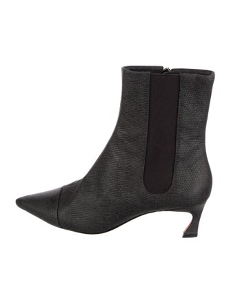 Alexandre Birman Leather Chelsea Boots