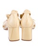 Alexandre Birman Leather Bow Accents Sandals