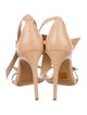 Alexandre Birman Leather Bow Accents Sandals