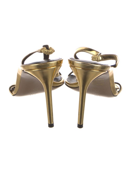 Alexandre Birman Leather Slingback Sandals