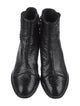 Alexandre Birman Leather Animal Print Chelsea Boots