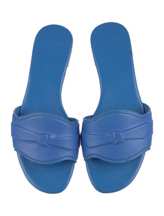 Alexandre Birman Leather Slides