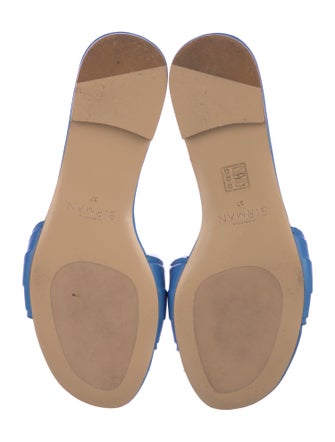 Alexandre Birman Leather Slides