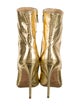 Alexandre Birman Leather Animal Print Boots