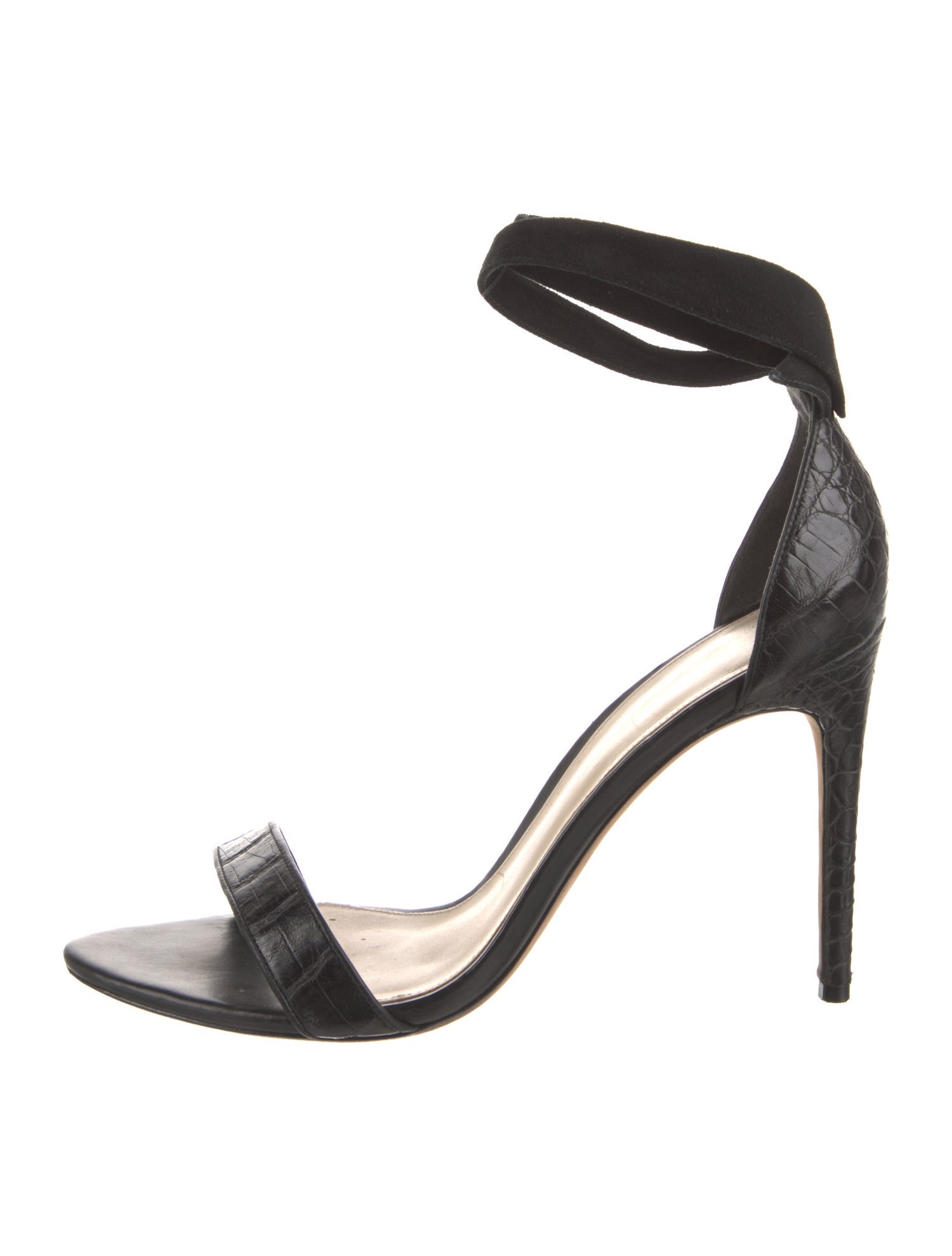 Alexandre Birman Leather Bow Accents Sandals