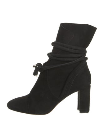 Alexandre Birman Suede Lace-Up Boots