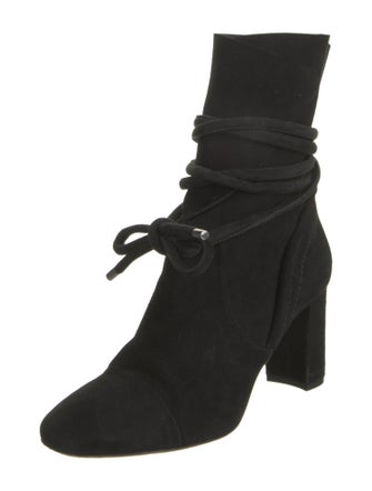 Alexandre Birman Suede Lace-Up Boots