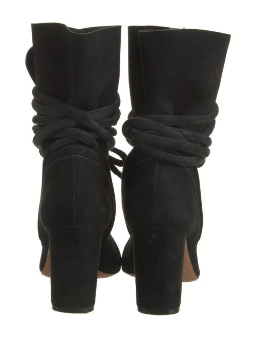 Alexandre Birman Suede Lace-Up Boots