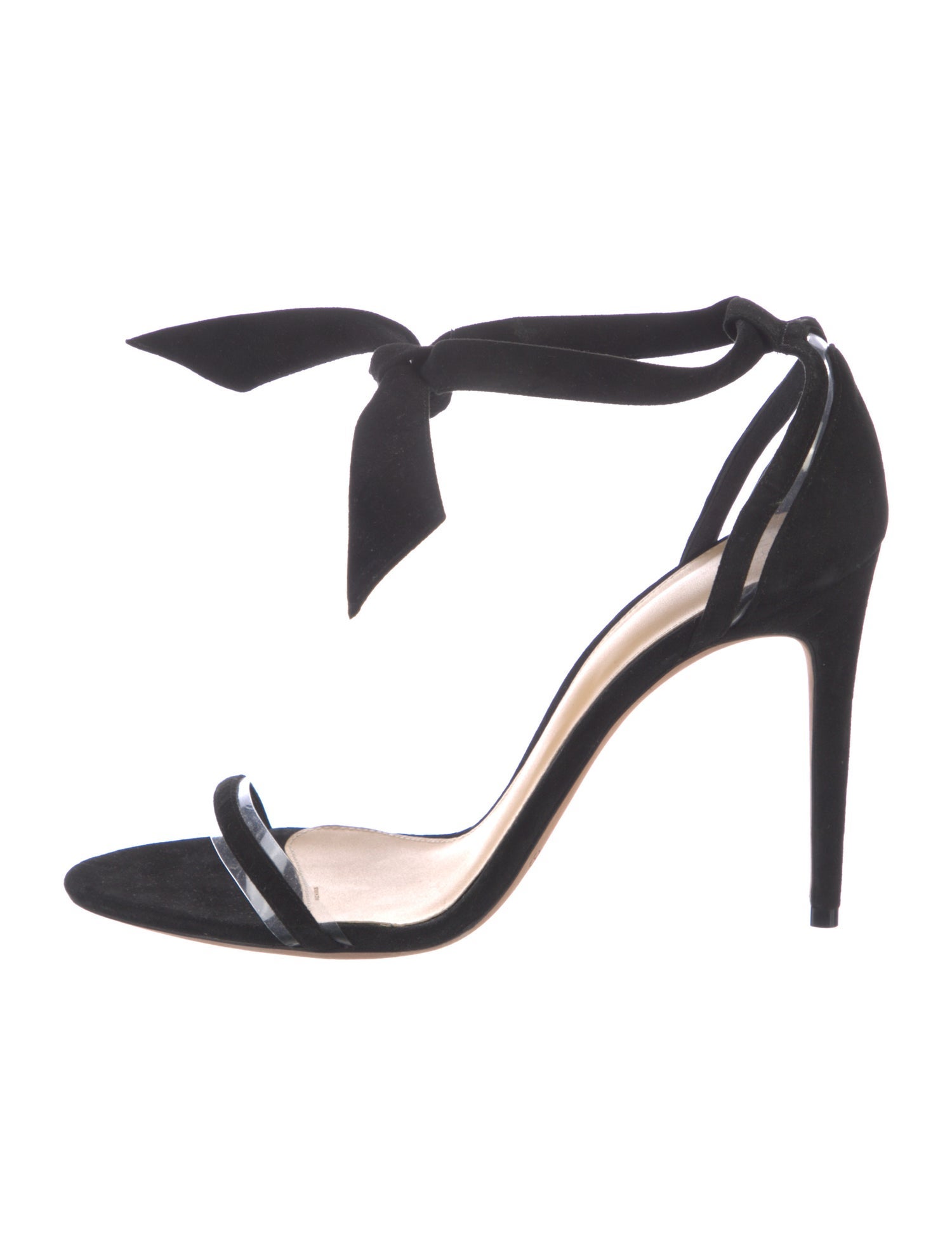 Alexandre Birman Suede Bow Accents Sandals