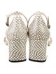 Alexandre Birman Snakeskin Animal Print Sandals