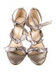 Alexandre Birman Leather Bow Accents Sandals