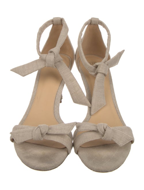 Alexandre Birman Bow Accents Sandals