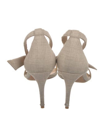 Alexandre Birman Bow Accents Sandals