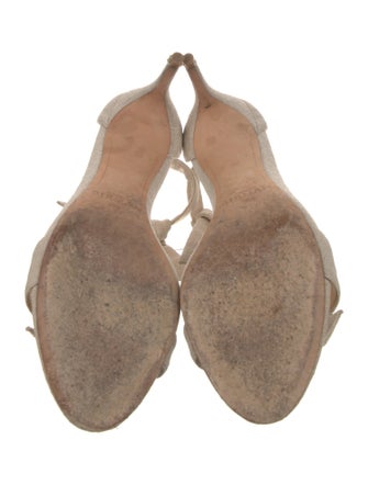 Alexandre Birman Bow Accents Sandals