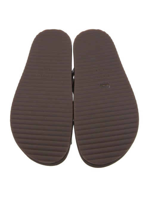 Alexandre Birman Leather Bow Accents Slingback Sandals