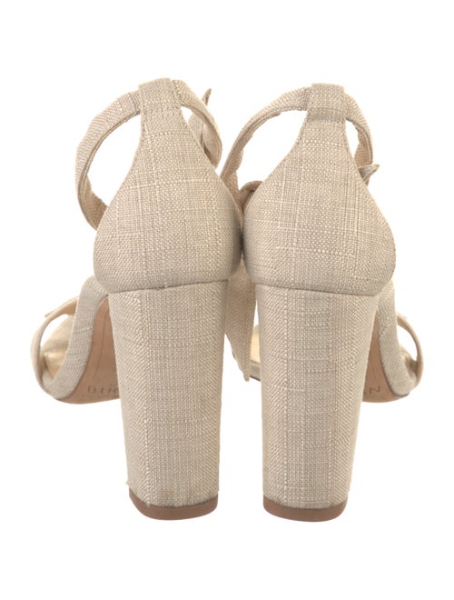 Alexandre Birman Canvas Animal Print Sandals