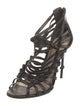 Alexandre Birman Leather Braided Accents Gladiator Sandals
