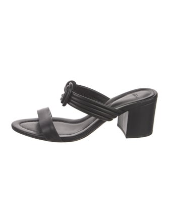 Alexandre Birman Leather Slides