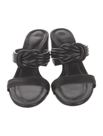 Alexandre Birman Leather Slides