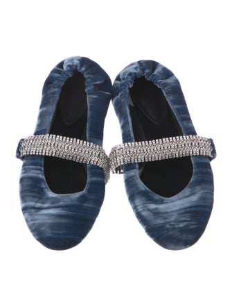 Alexandre Birman Velvet Flats