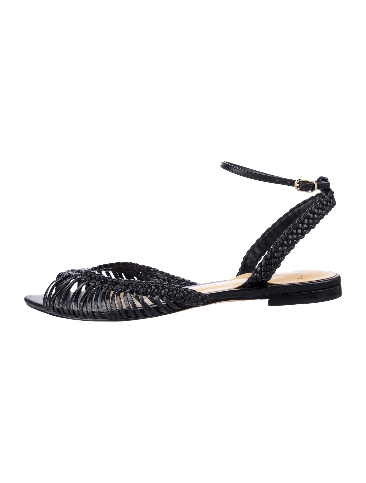 Alexandre Birman Leather Slingback Sandals