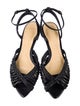 Alexandre Birman Leather Slingback Sandals