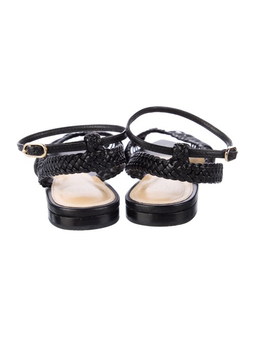 Alexandre Birman Leather Slingback Sandals