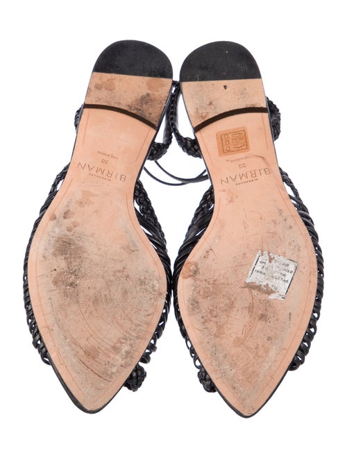 Alexandre Birman Leather Slingback Sandals