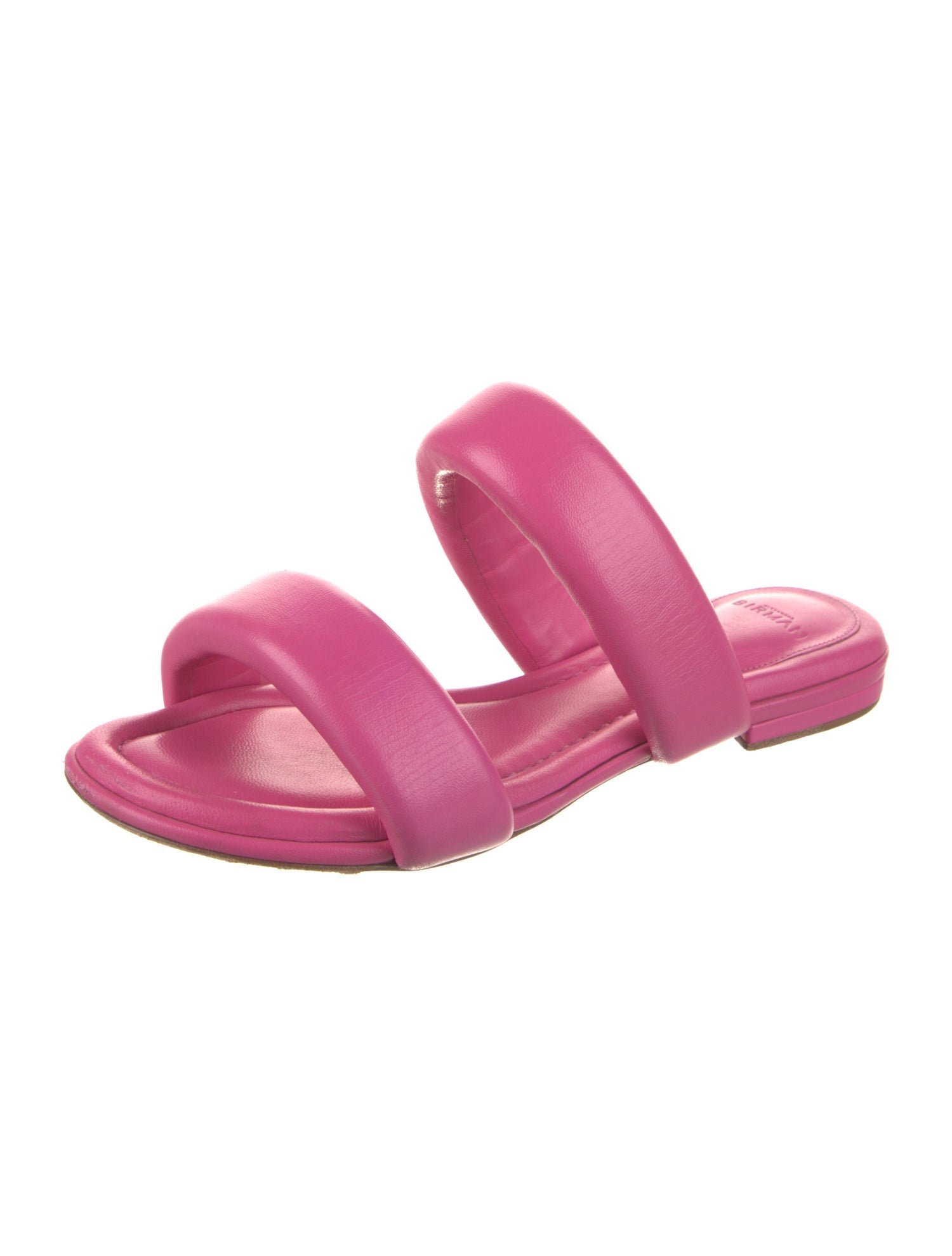 Alexandre Birman Leather Slides