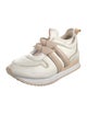 Alexandre Birman Leather Lasercut Accents Athletic Sneakers
