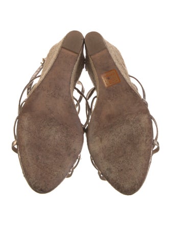 Alexandre Birman Snakeskin Gladiator Sandals