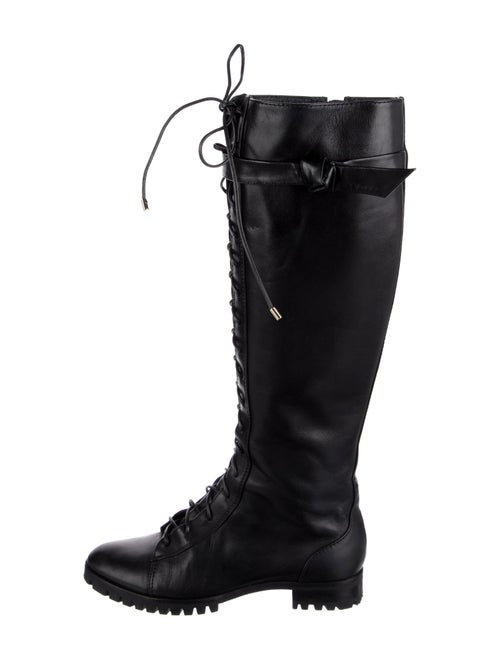 Alexandre Birman Leather Combat Boots
