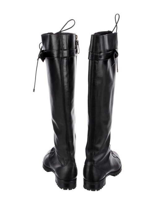 Alexandre Birman Leather Combat Boots